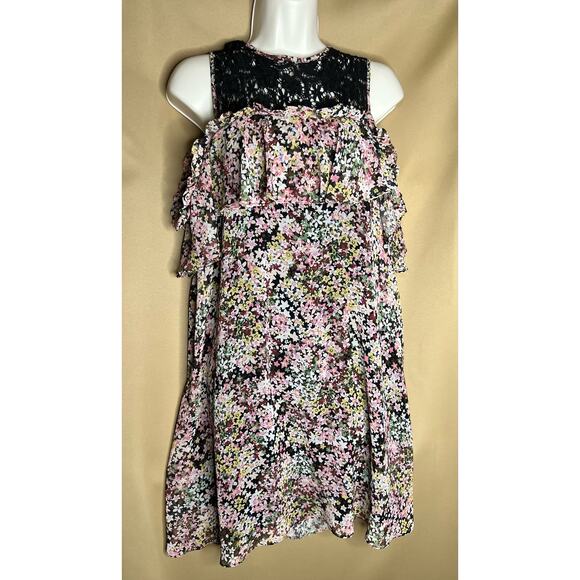 Slate & Willow Lace Yoke Maternity Shift Dress S df1 - Picture 3 of 14